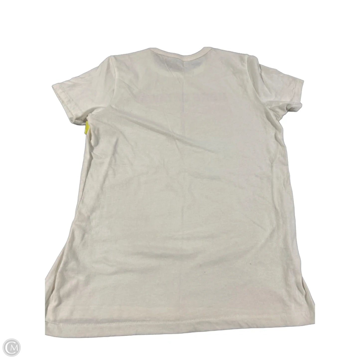 Top Short Sleeve By Maurices In Cream, Size: S