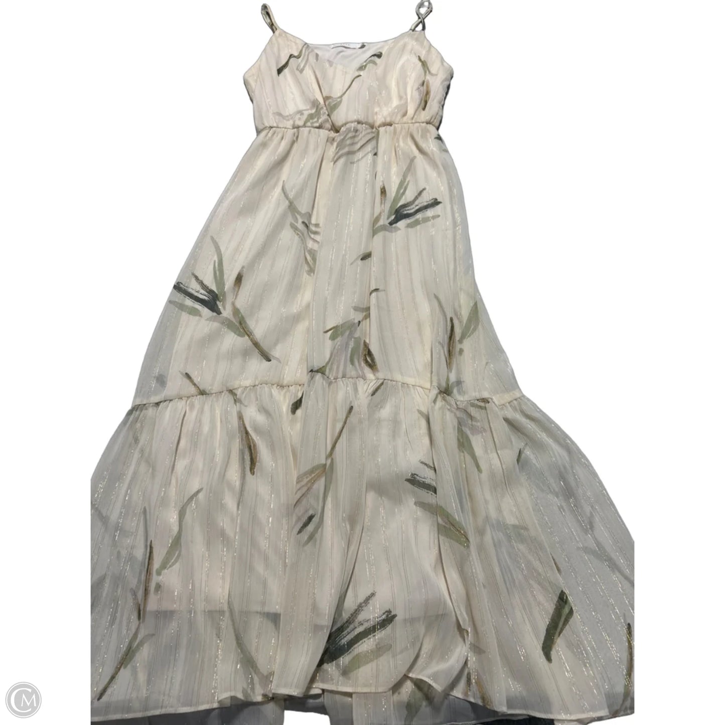 Dress Casual Maxi By Lush In Cream, Size: L