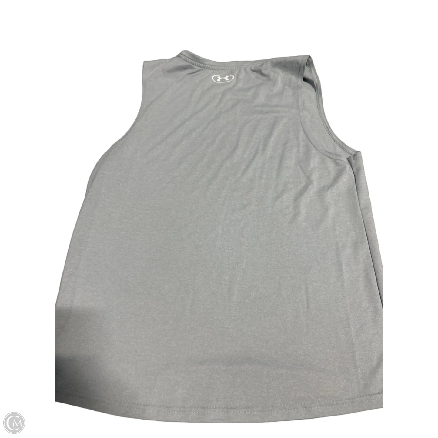Athletic Tank Top By Under Armour In Grey, Size: M