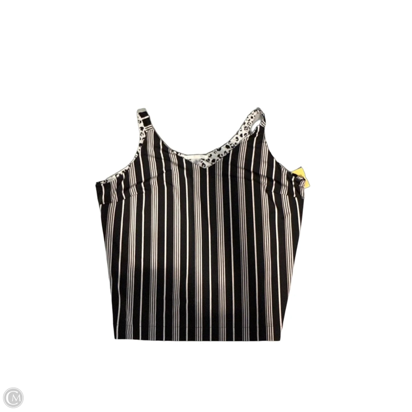 Tank Top By Cmc In Black & White, Size: Xl