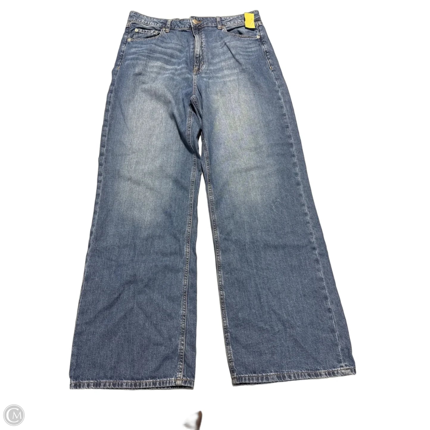 Jeans Wide Leg By Aeropostale In Blue Denim, Size: 14