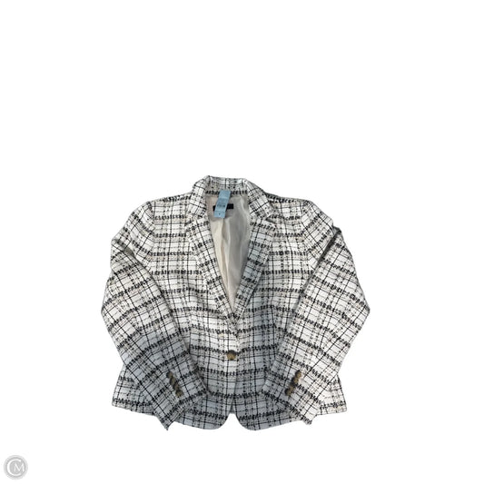 Blazer By Ann Taylor In Cream, Size: L