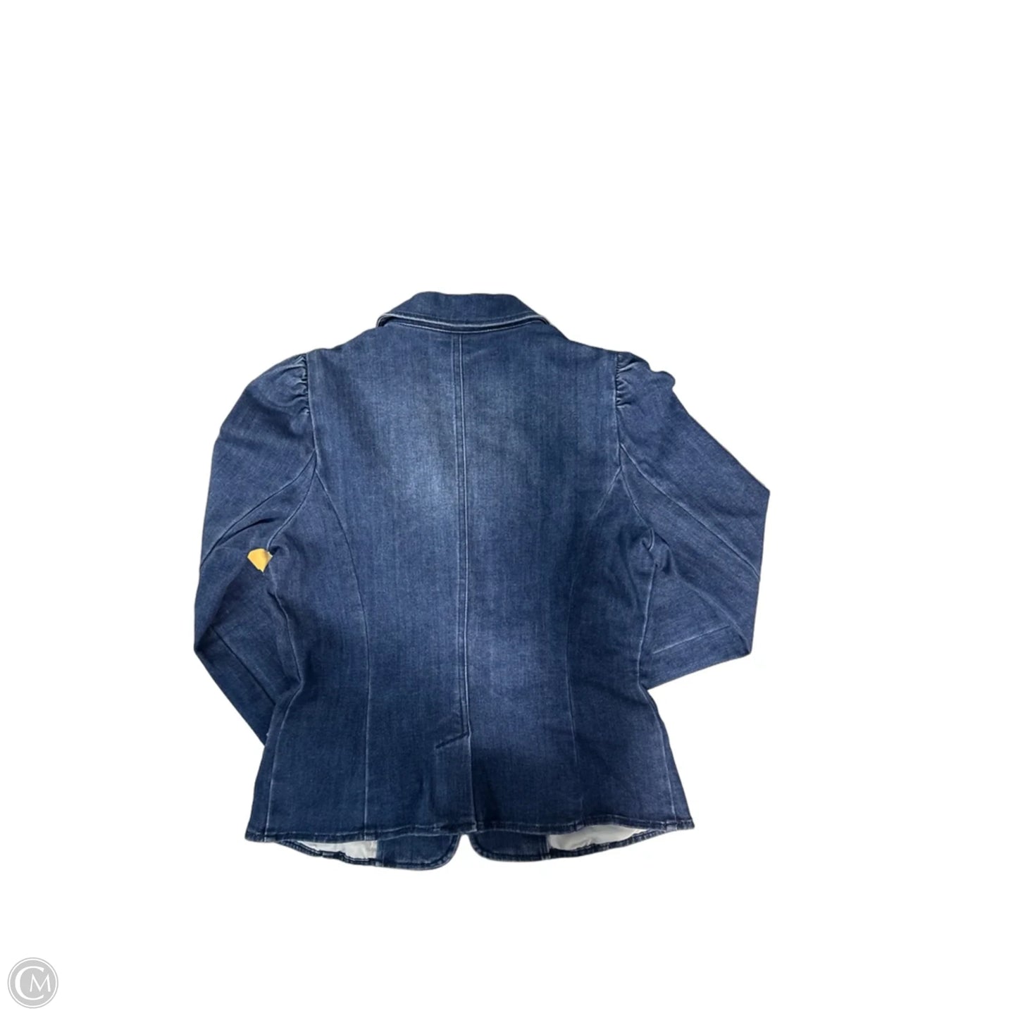Jacket Denim By Inc In Blue Red & White, Size: M
