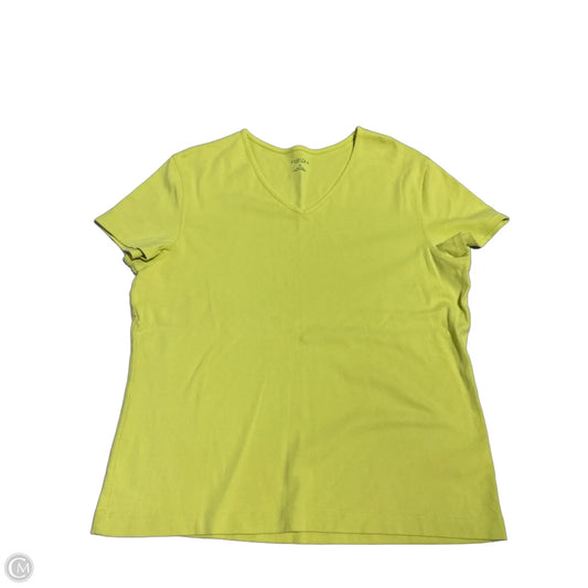 Top Short Sleeve By Sonoma In Green, Size: Xl