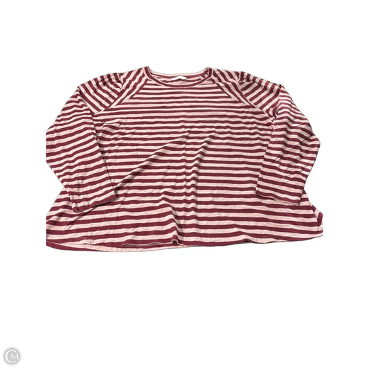 Top Long Sleeve By Lc Lauren Conrad In Pink, Size: 3x