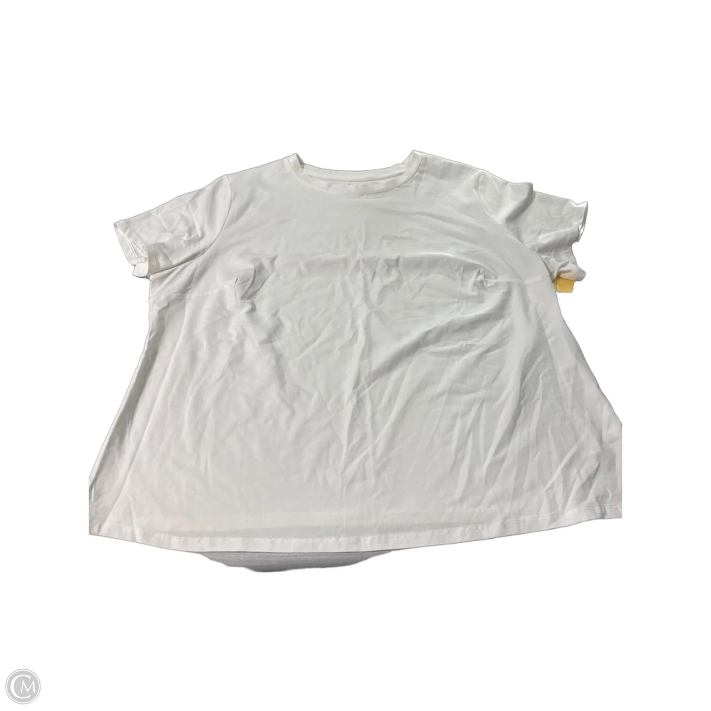 Top Short Sleeve By A New Day In White, Size: 2x