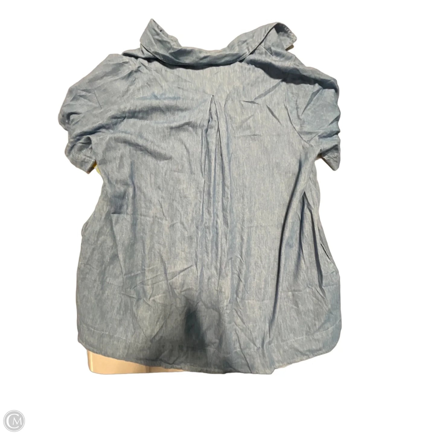 Dress Casual Midi By Old Navy In Blue Denim, Size: 2x