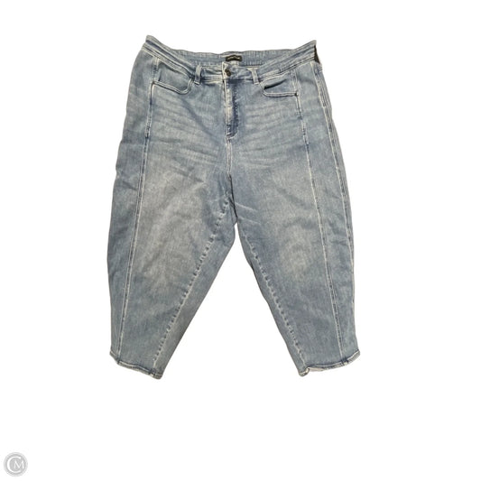 Jeans Wide Leg By Universal Standard In Blue Denim, Size: 22