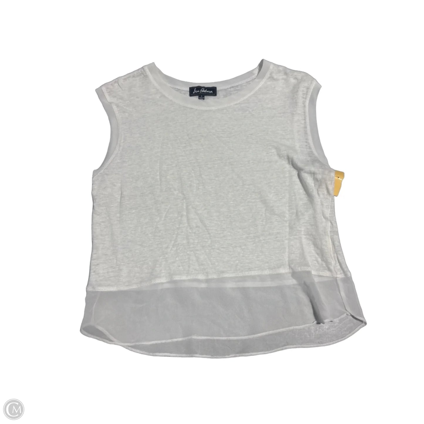 Top Sleeveless By Sam Edelman In White, Size: S