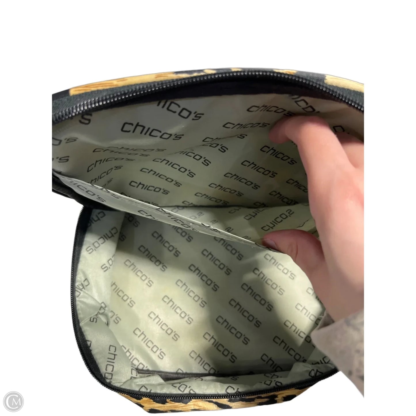 Makeup Bag By Chicos, Size: Small