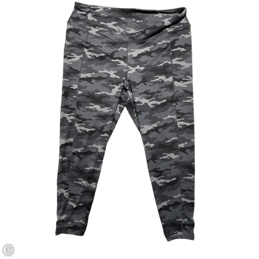 Athletic Pants By Maurices In Camouflage Print, Size: 2x