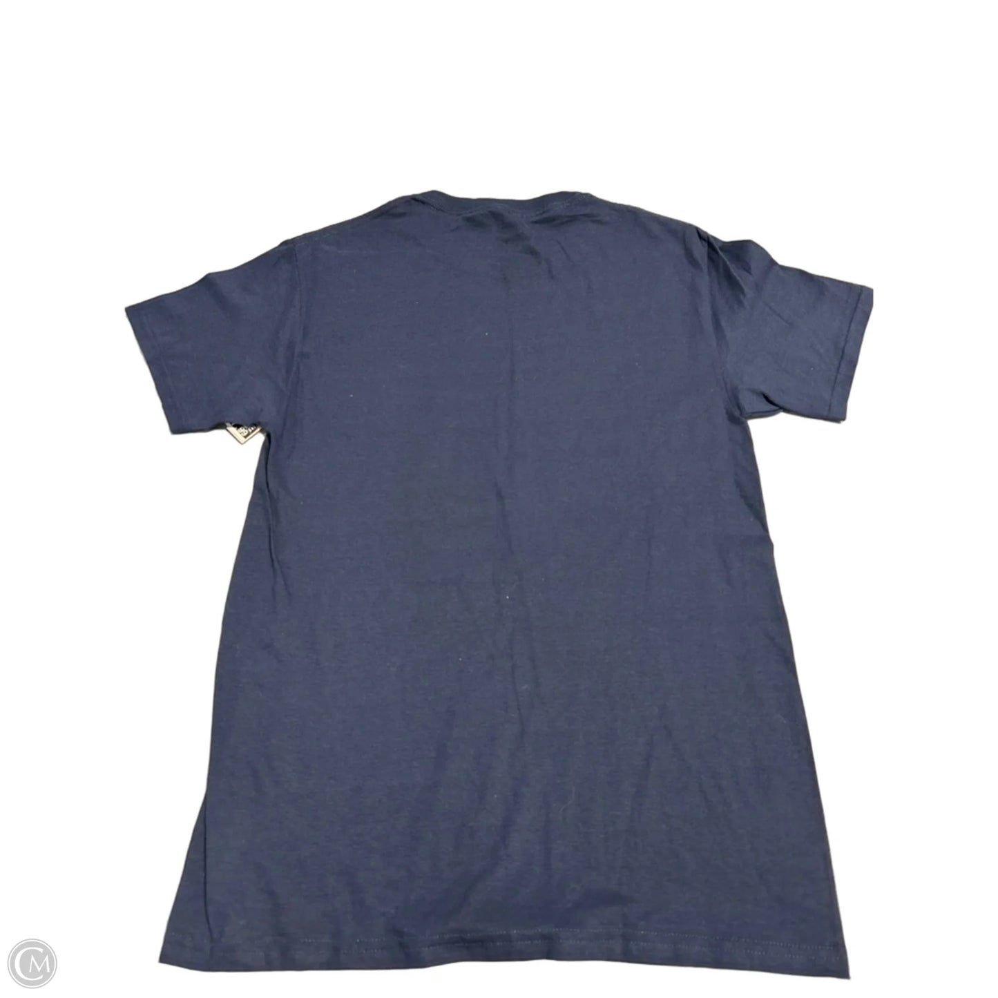 Top Short Sleeve By Cme In Navy, Size: S