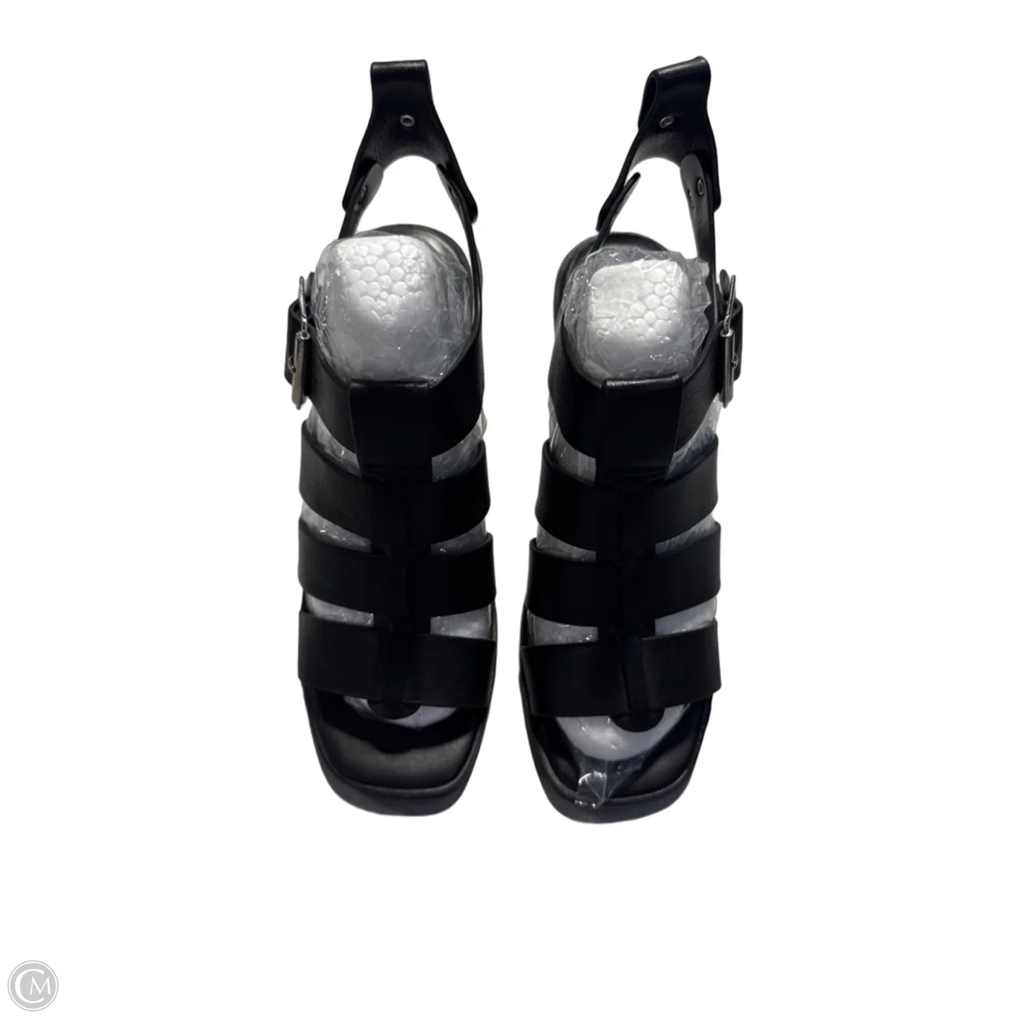 Shoes Heels Block By Soda In Black, Size: 6