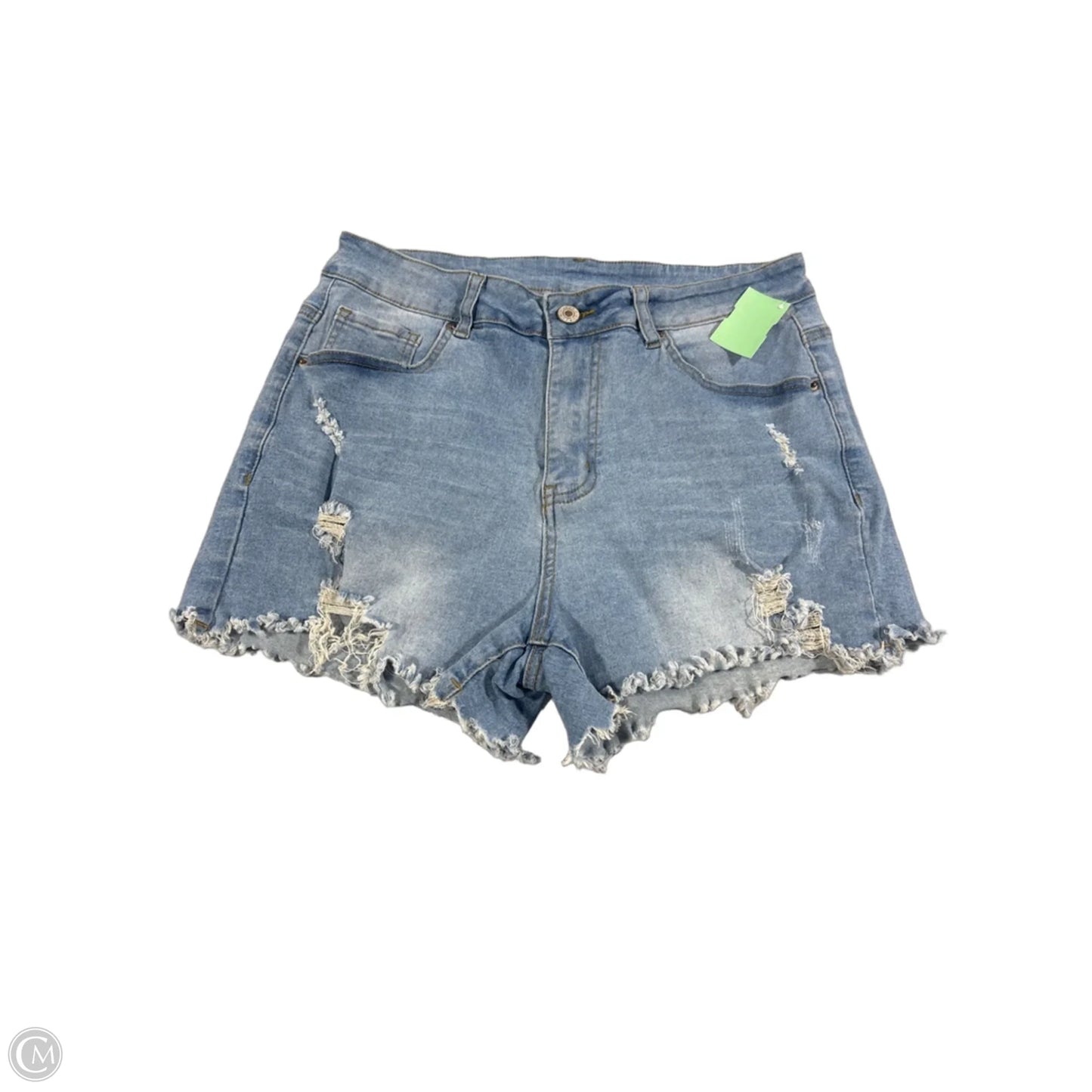 Shorts By Cme In Blue Denim, Size: 12