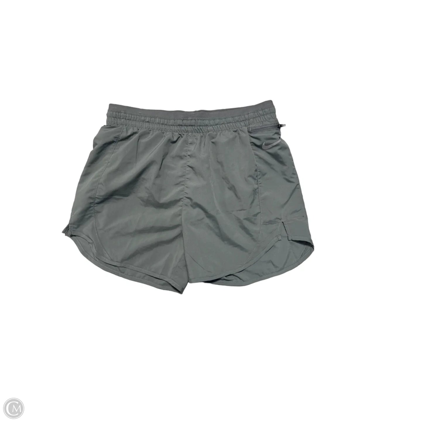 Athletic Shorts By Nike In Grey, Size: S