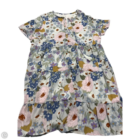 Dress Casual Short By Cmc In Floral Print, Size: Xl