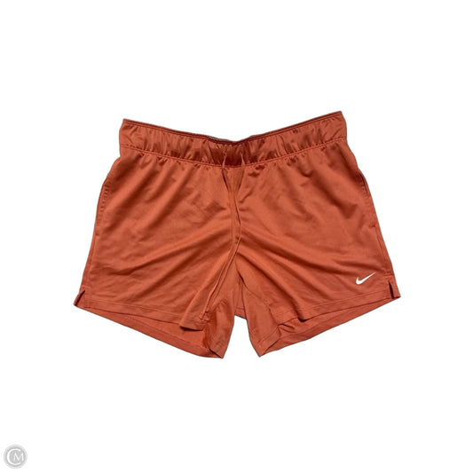 Athletic Shorts By Nike In Peach, Size: S