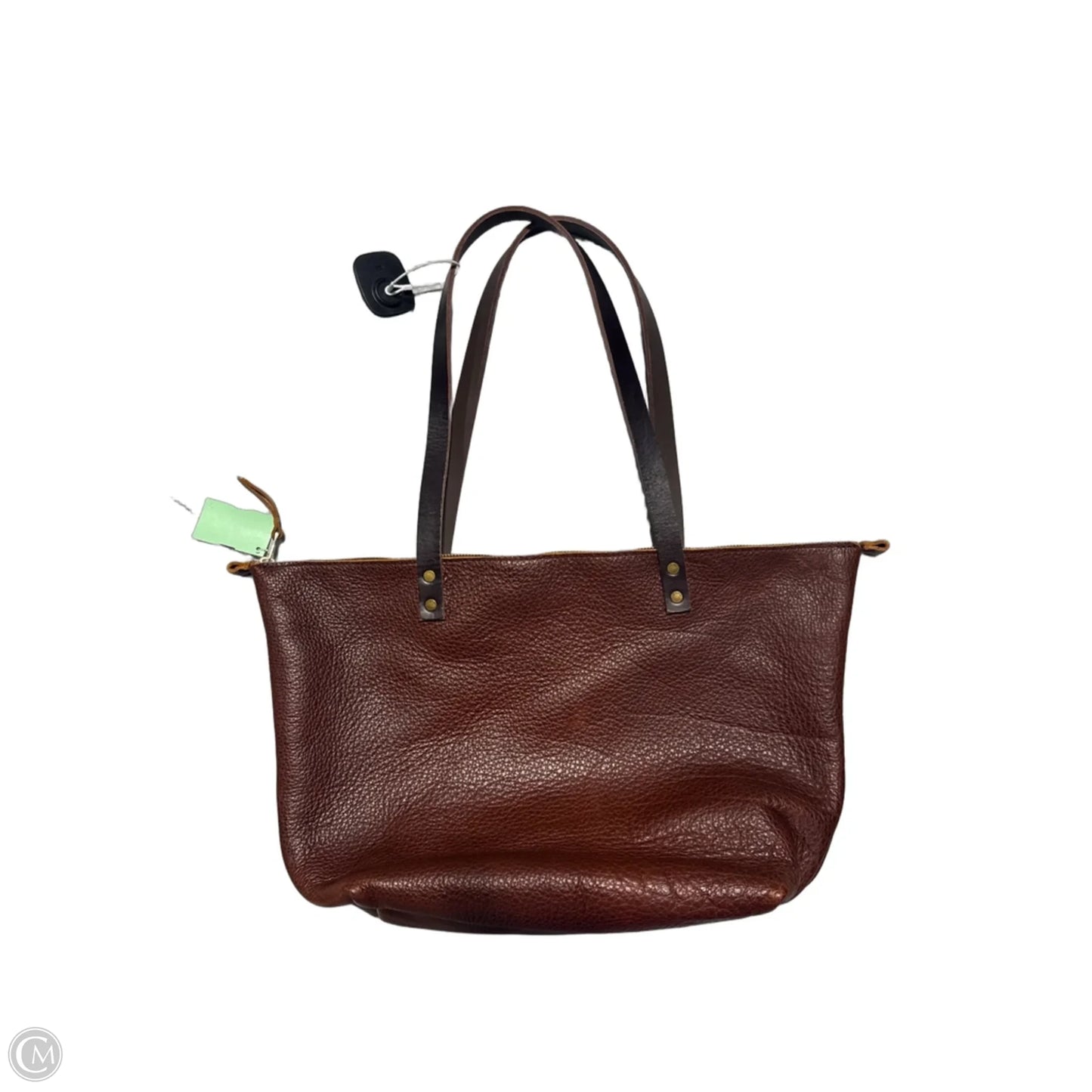 Handbag Leather By Portland Leather, Size: Medium