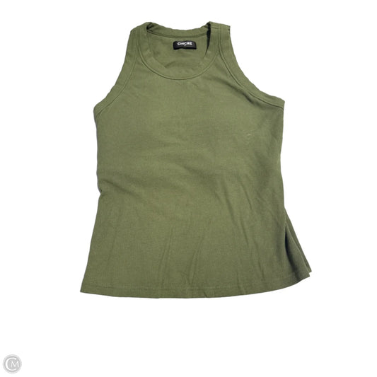 Tank Top By Chicme In Green, Size: L