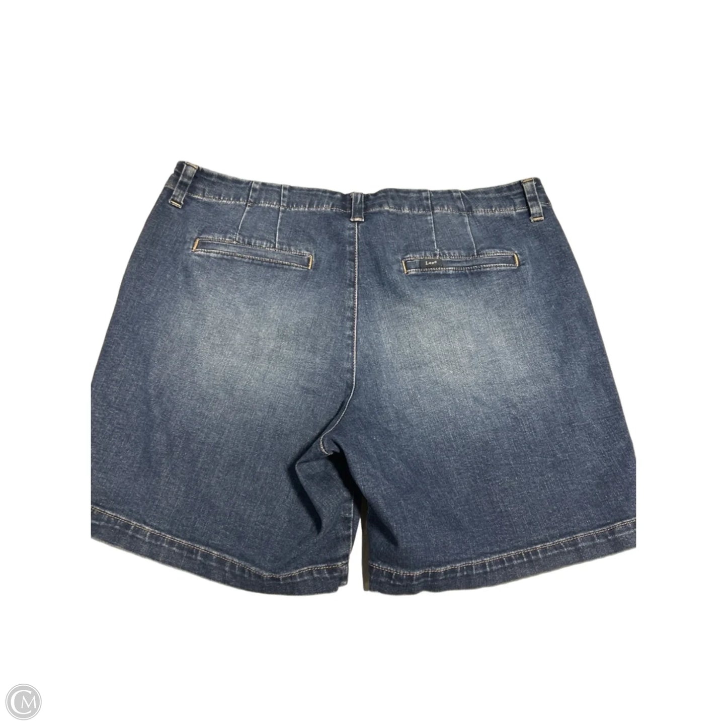 Shorts By Lee In Blue Denim, Size: 16