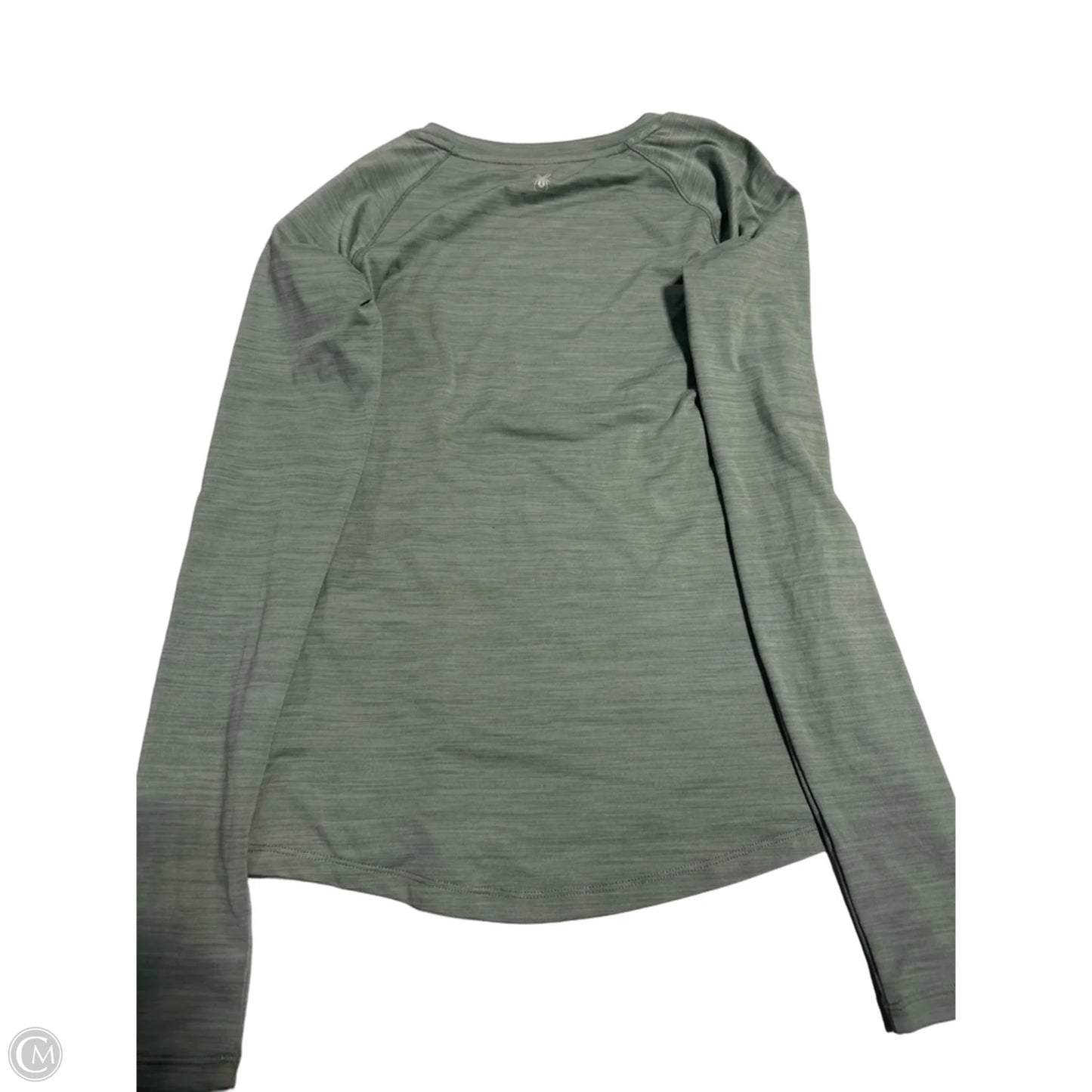 Athletic Top Long Sleeve Crewneck By Spyder In Green, Size: Xs