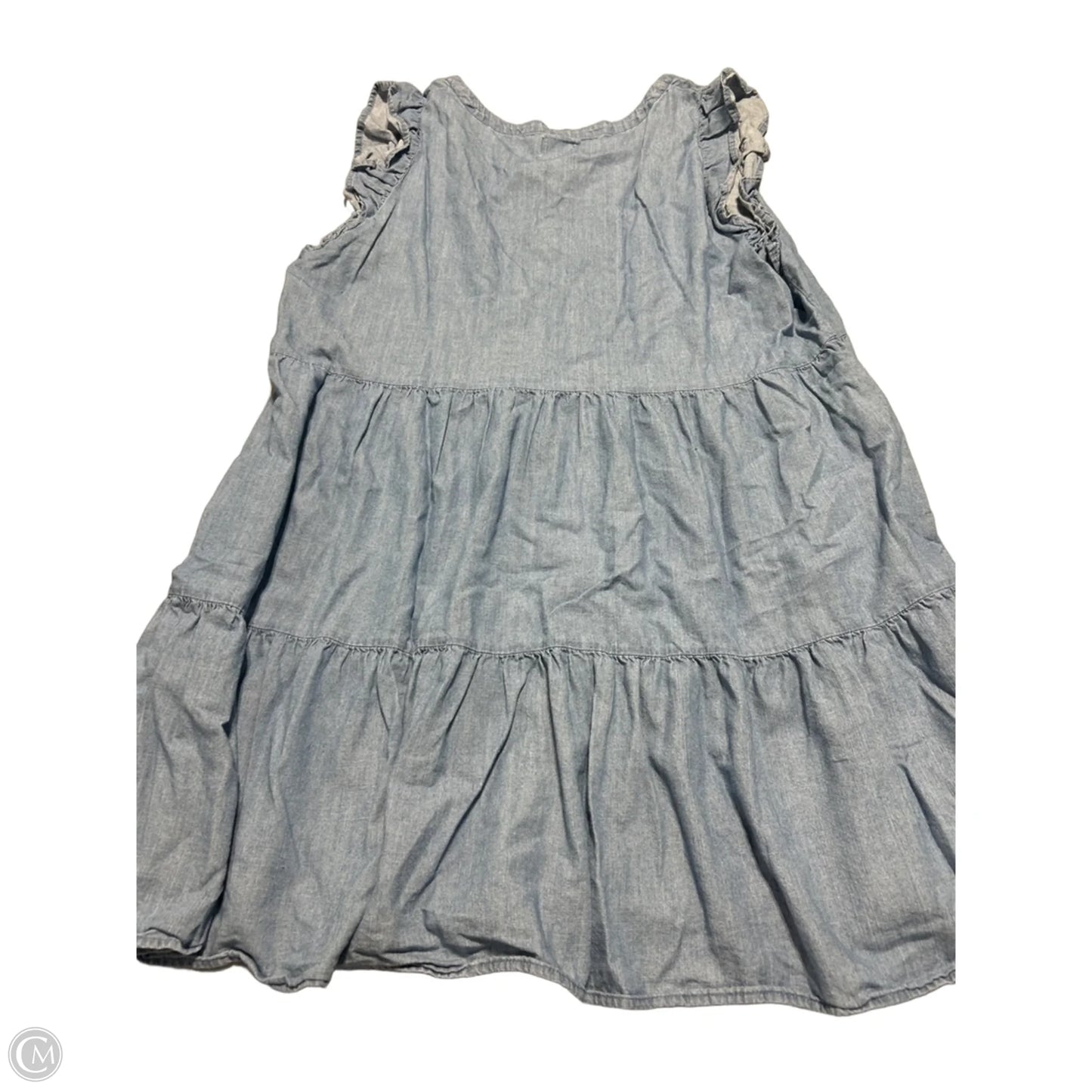 Dress Casual Short By Time And Tru In Blue, Size: Xl