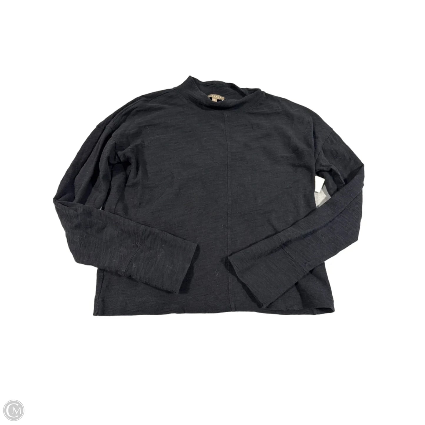 Top Long Sleeve By Lilla P In Black, Size: S