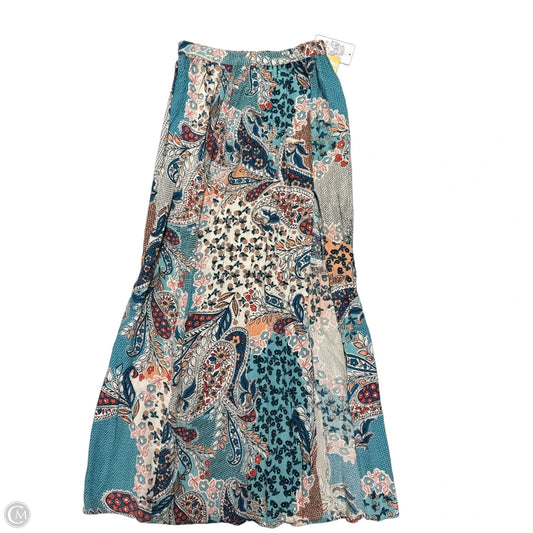 Skirt Maxi By Patrons Of Peace In Floral Print, Size: S