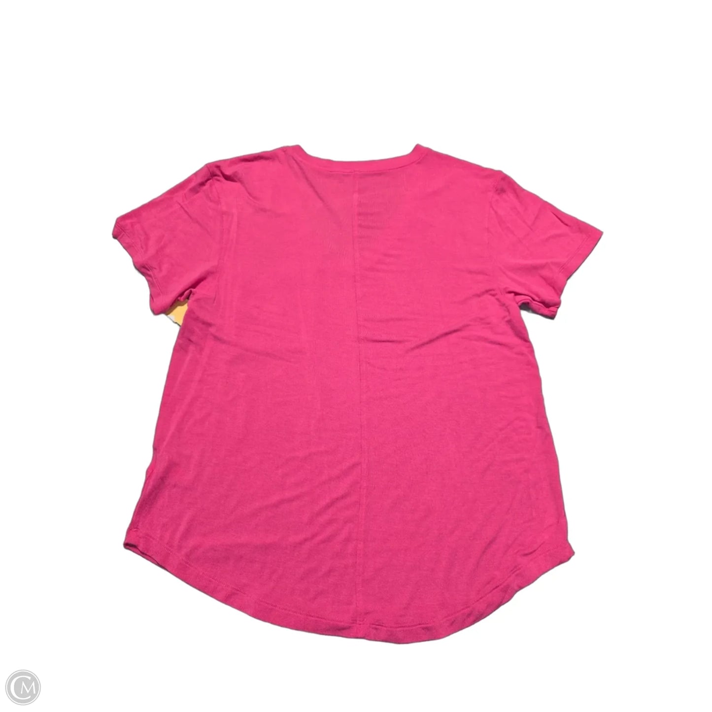 Top Short Sleeve By American Eagle In Pink, Size: S