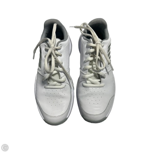 Shoes Athletic By K Swiss In Grey & White, Size: 7.5
