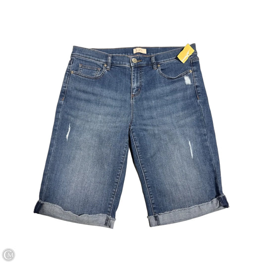 Shorts By Loft In Blue Denim, Size: 10