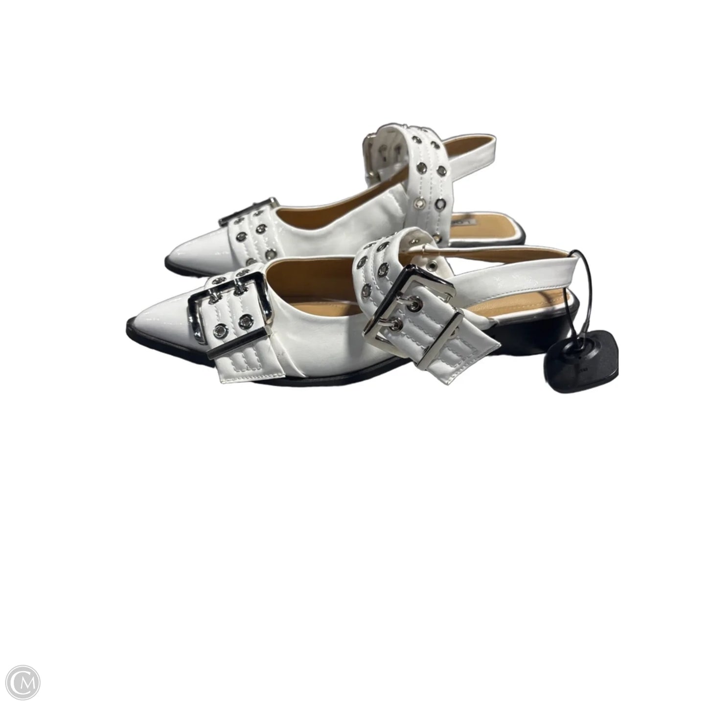 Shoes Flats By Cme In White, Size: 9