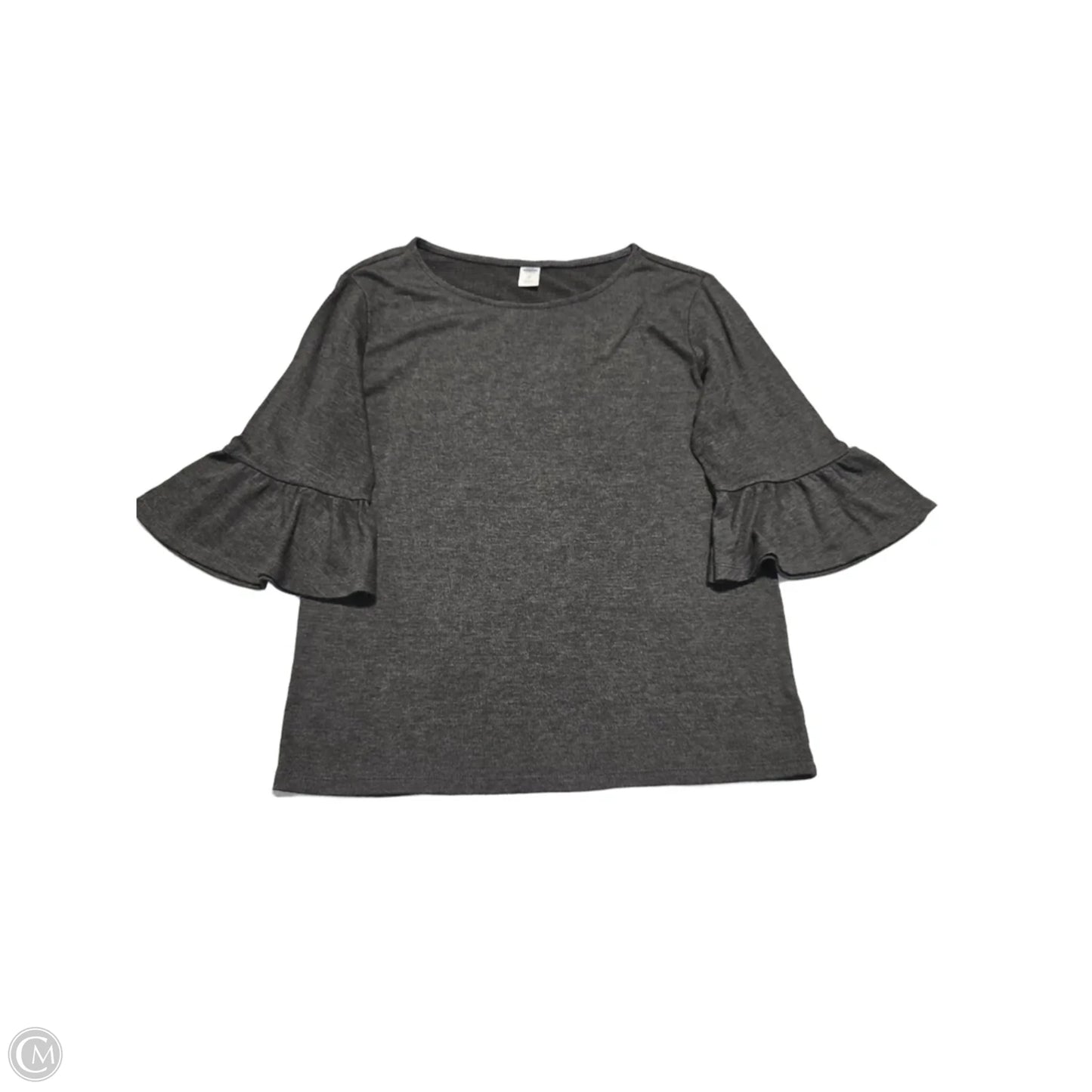 Top 3/4 Sleeve By Old Navy In Grey, Size: Xs