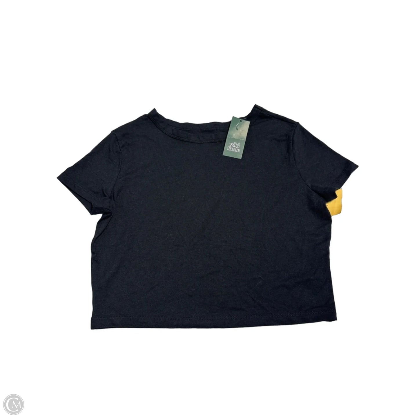Top Short Sleeve By Wild Fable In Black, Size: L