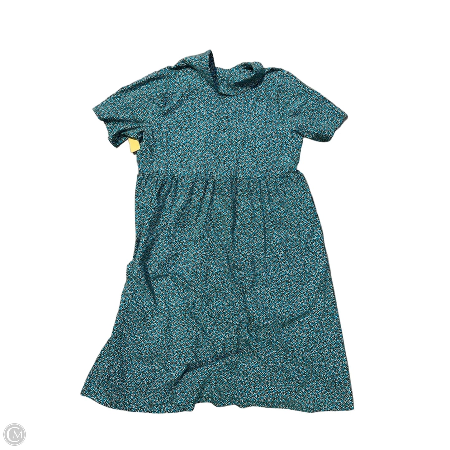 Dress Casual Maxi By D&co. In Blue, Size: 1x