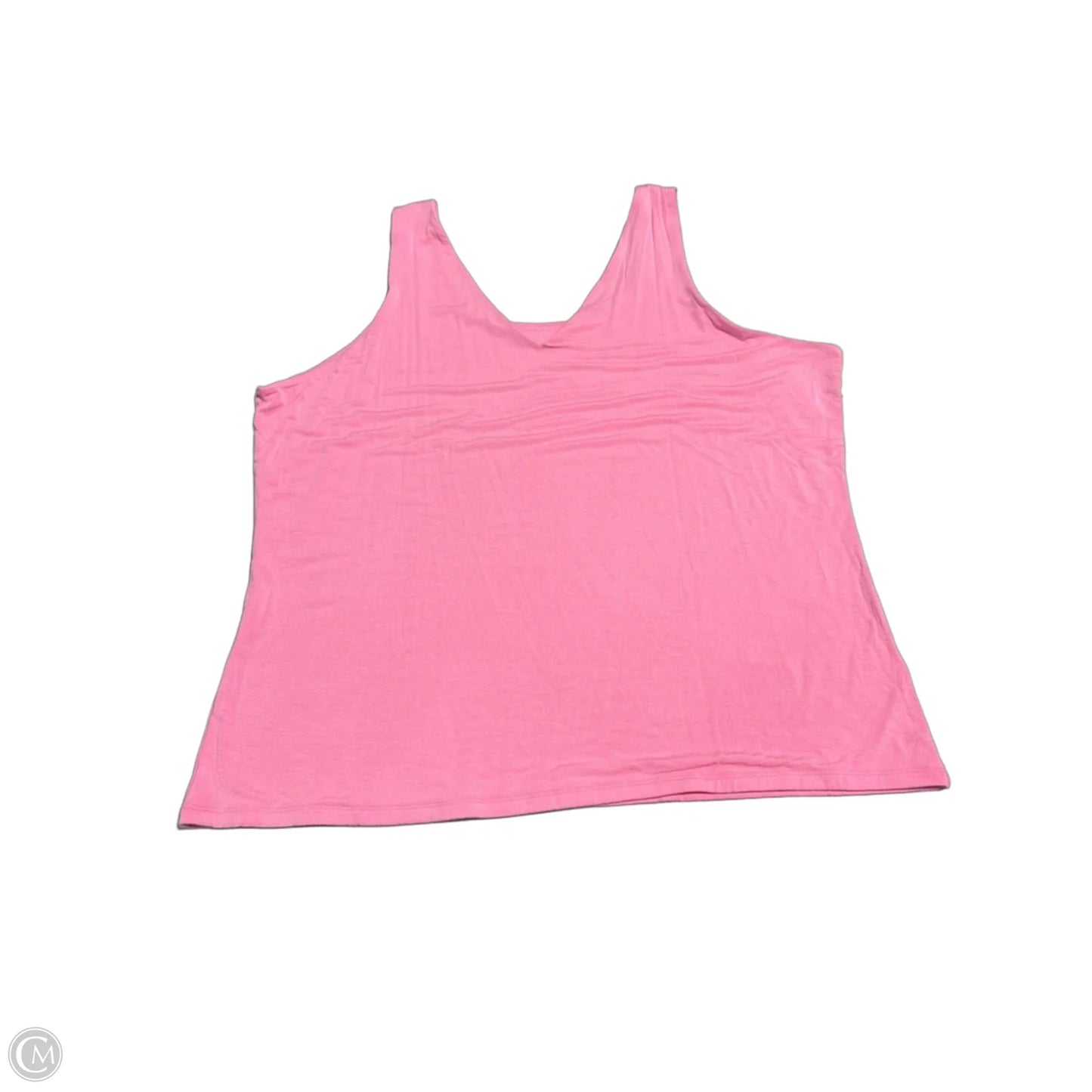 Tank Top By Joan Rivers In Pink, Size: 3x