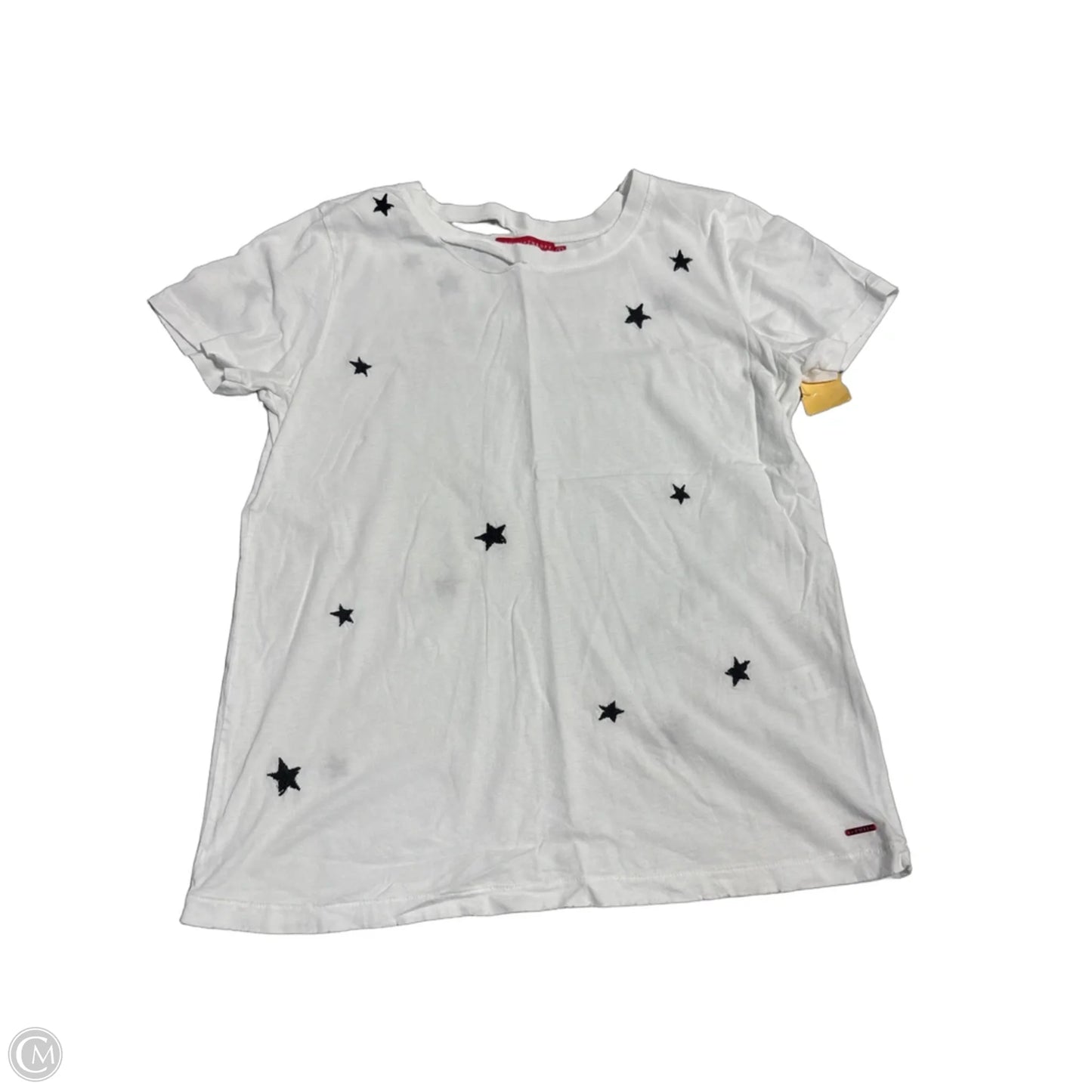 Top Short Sleeve By Cmc In White, Size: S