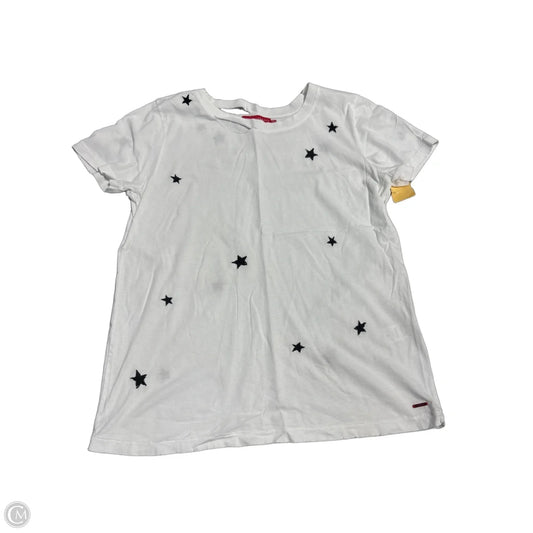 Top Short Sleeve By Cmc In White, Size: S
