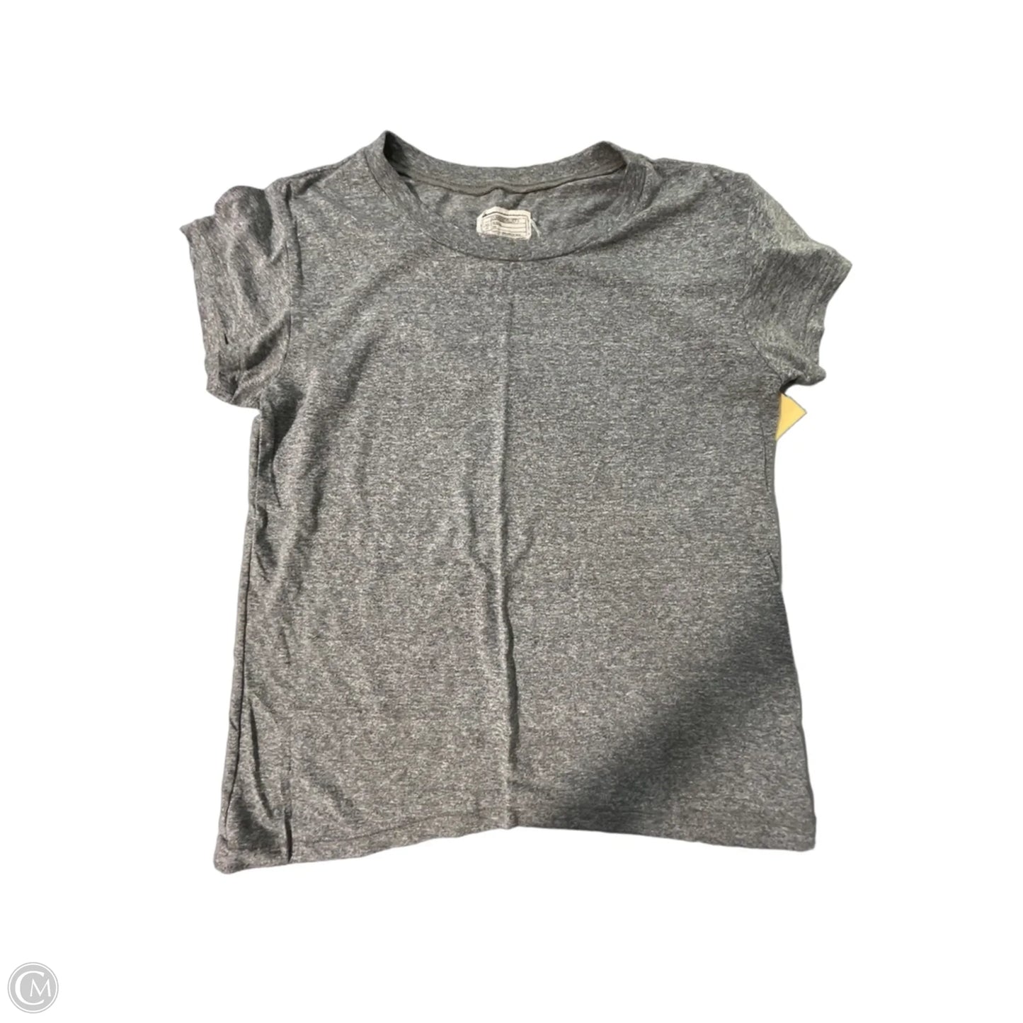 Top Short Sleeve By Curruit In Grey, Size: Xs