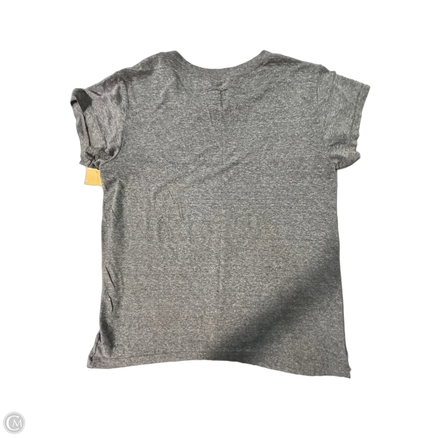 Top Short Sleeve By Curruit In Grey, Size: Xs