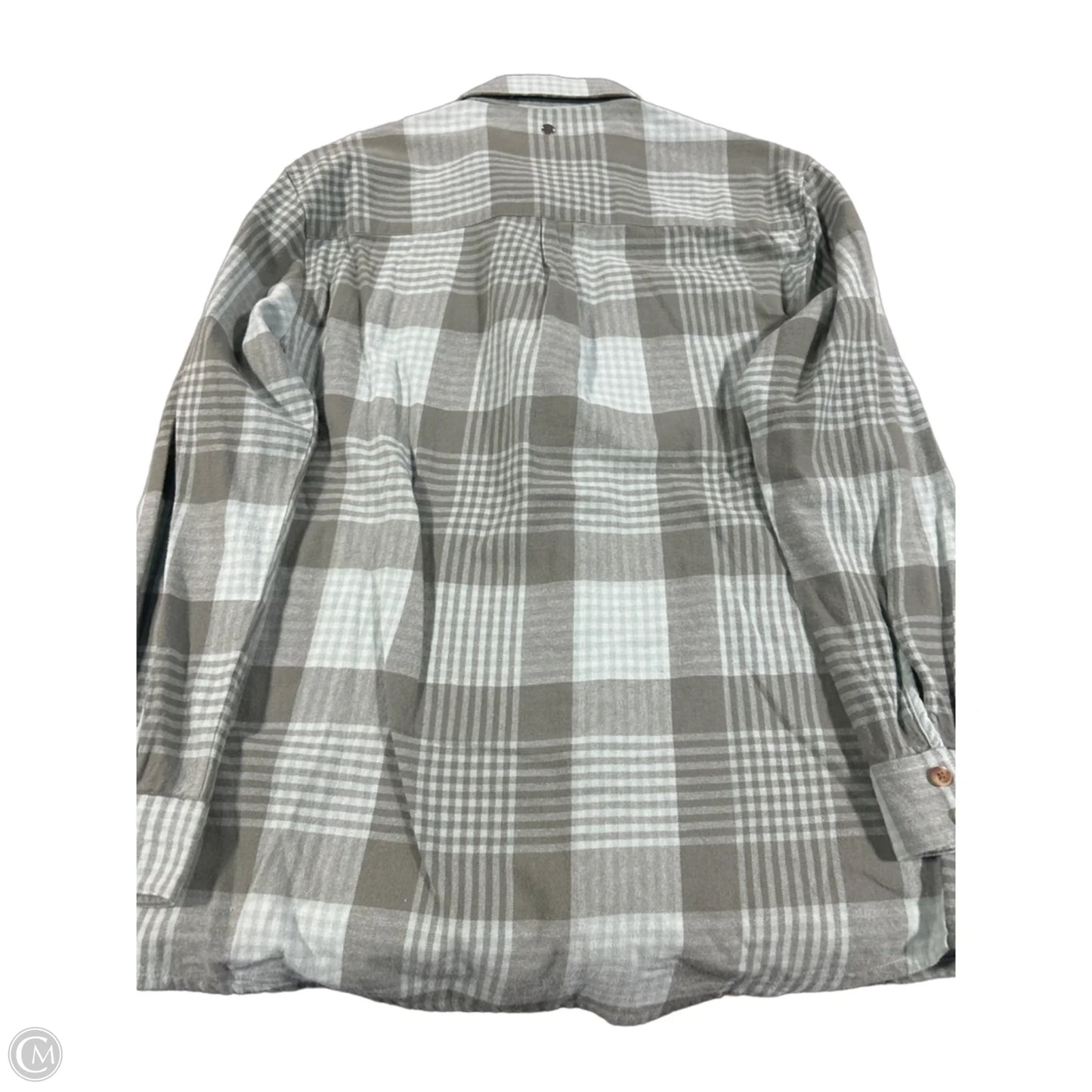 Top Long Sleeve By Roxy In Green, Size: S