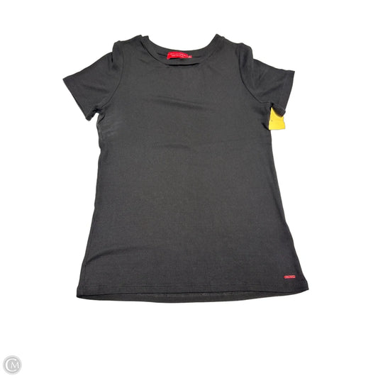Top Short Sleeve By Cmc In Black, Size: M