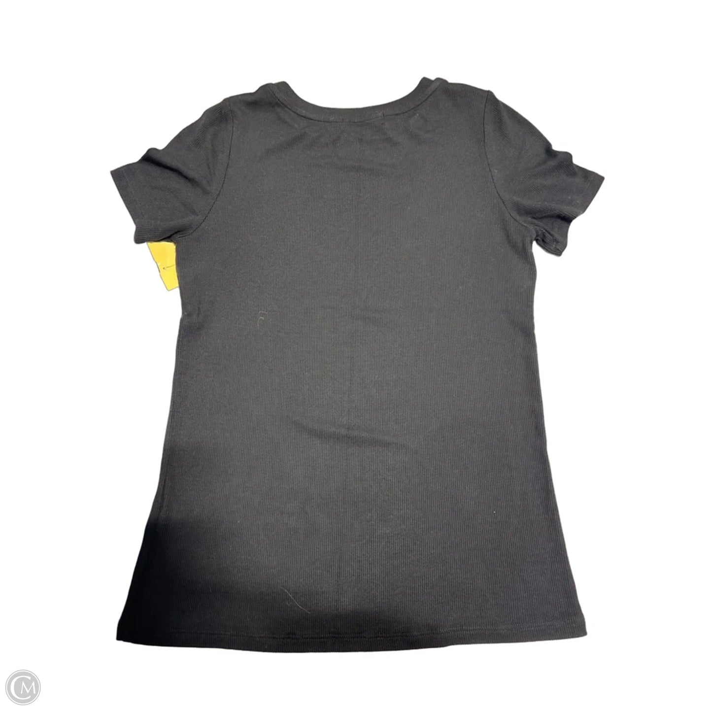 Top Short Sleeve By Cmc In Black, Size: M