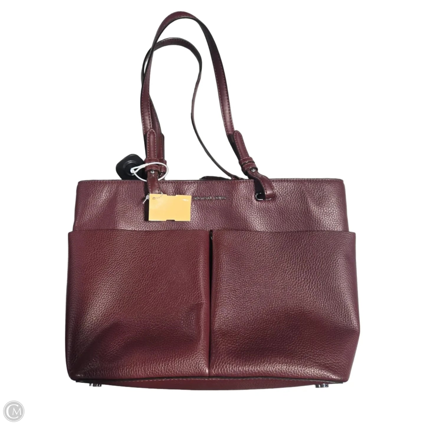 Handbag Leather By Michael By Michael Kors, Size: Large