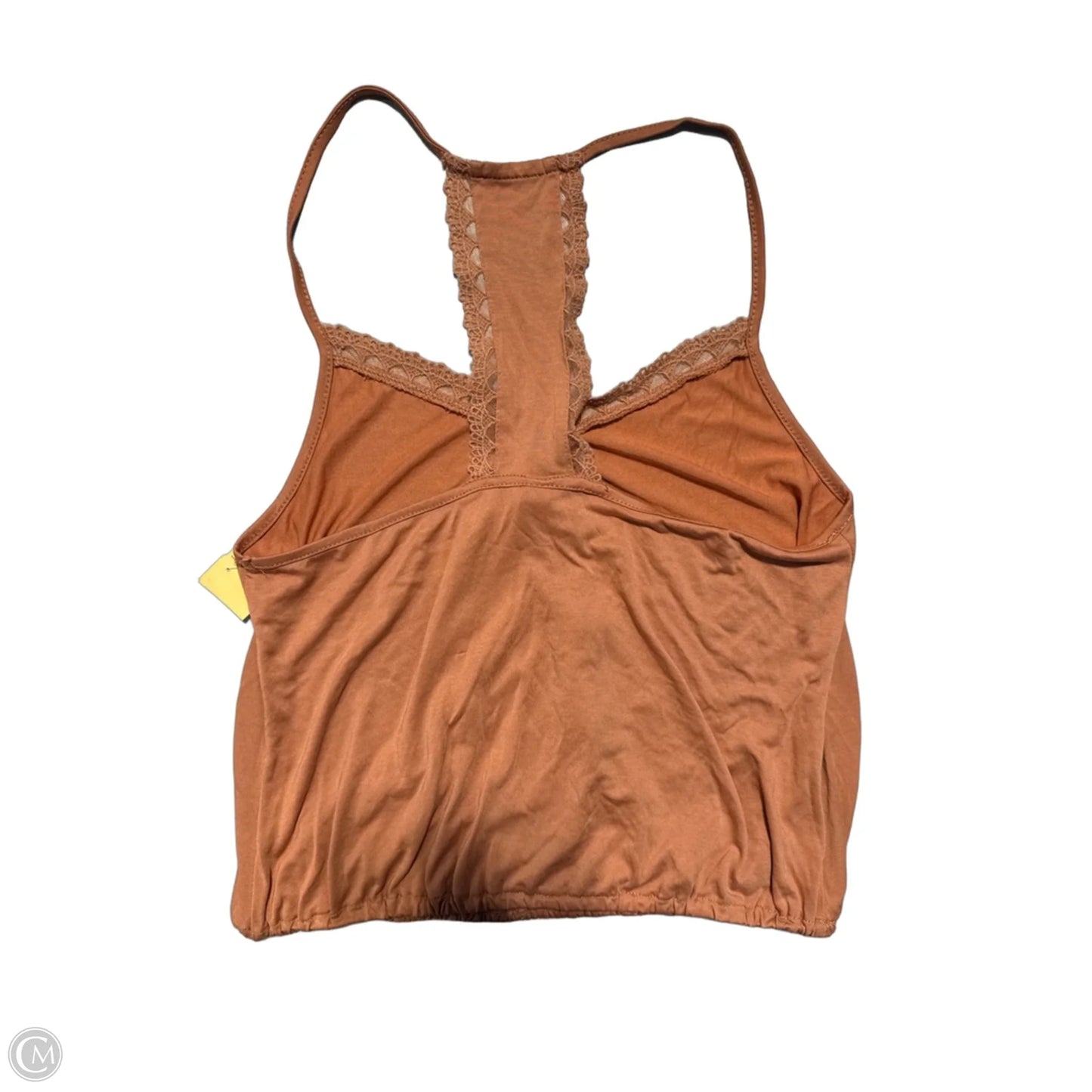 Tank Top By American Rag In Orange, Size: L