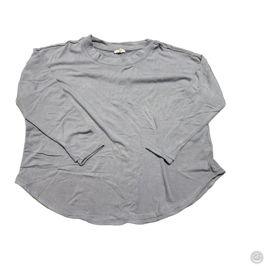 Top Long Sleeve By Maurices In Blue, Size: 2x