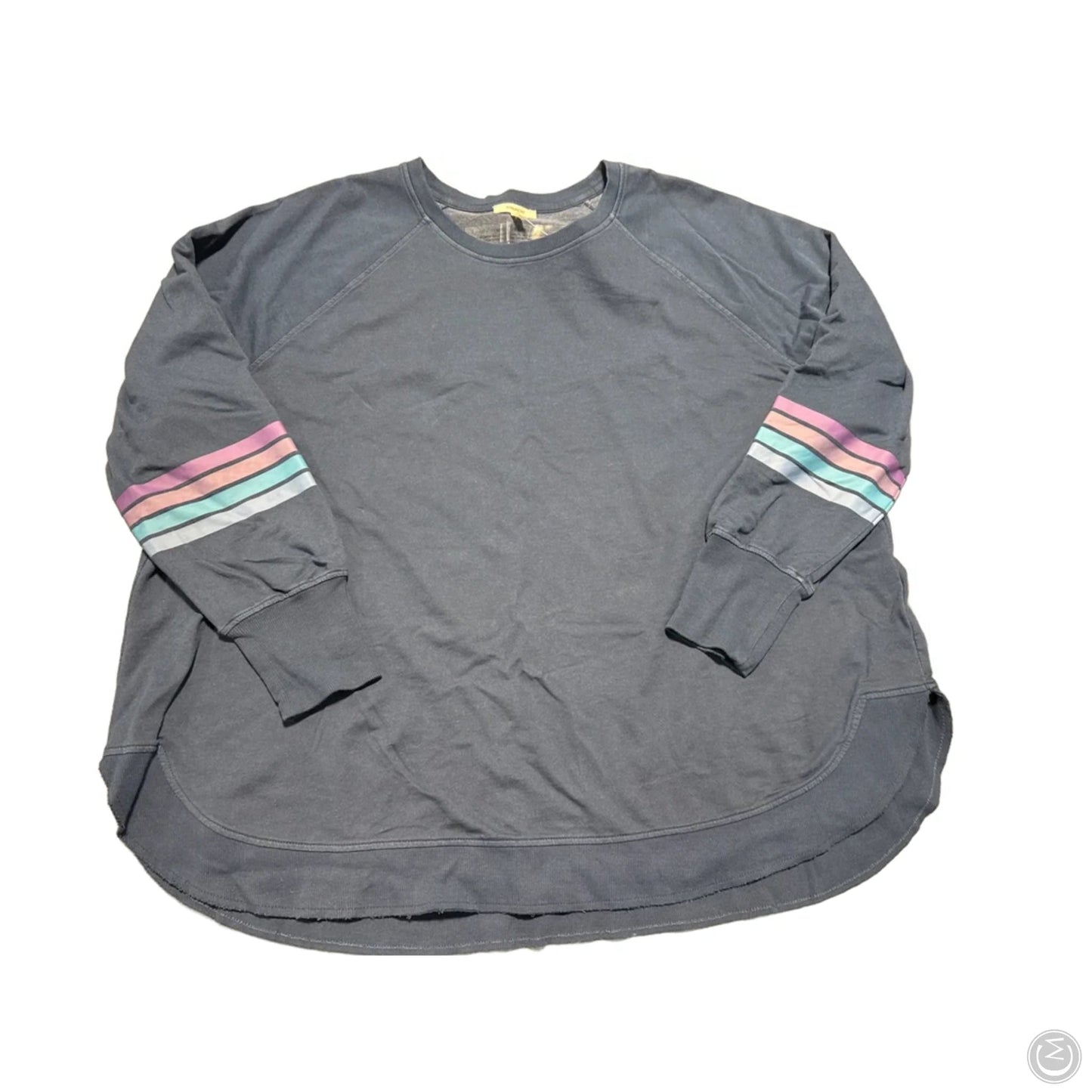 Top Long Sleeve By Maurices In Navy, Size: 3x