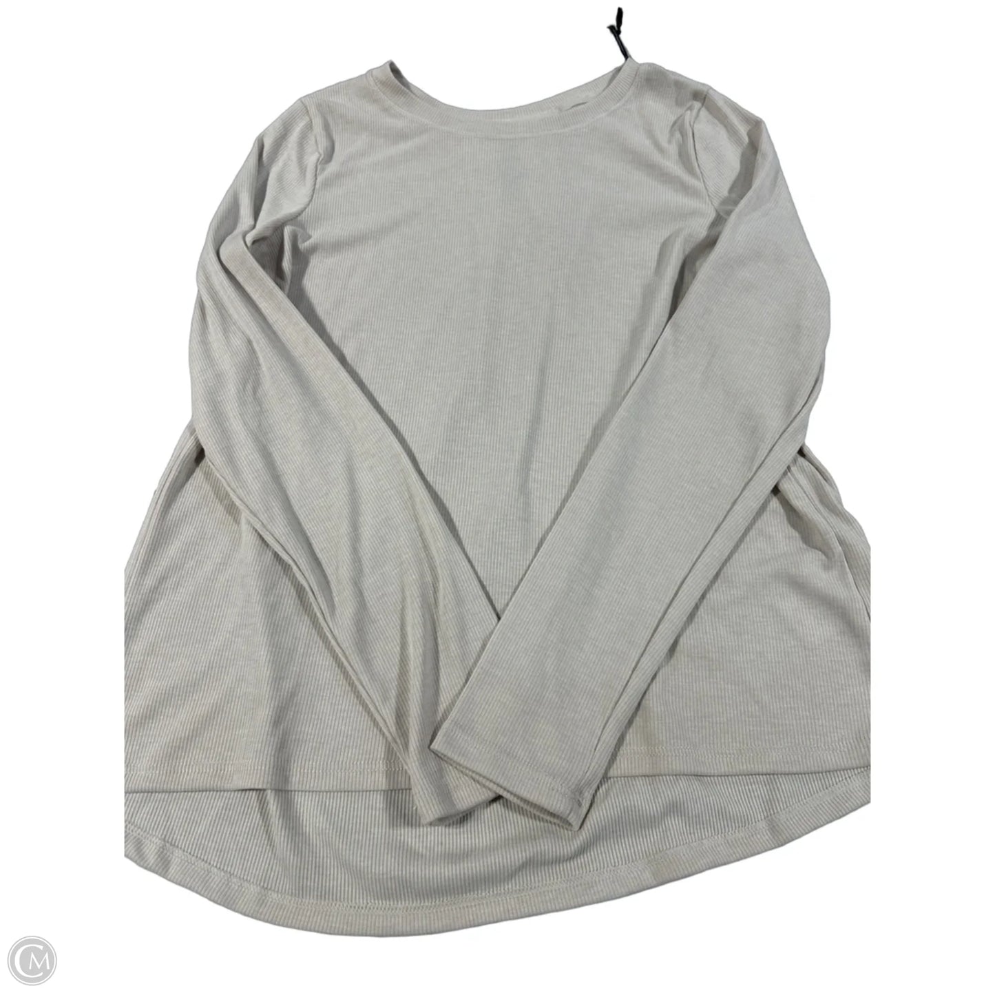 Top Long Sleeve By Mondetta In Beige, Size: S