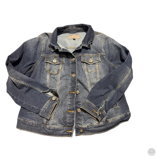 Jacket Denim By Torrid In Blue Denim, Size: 2x