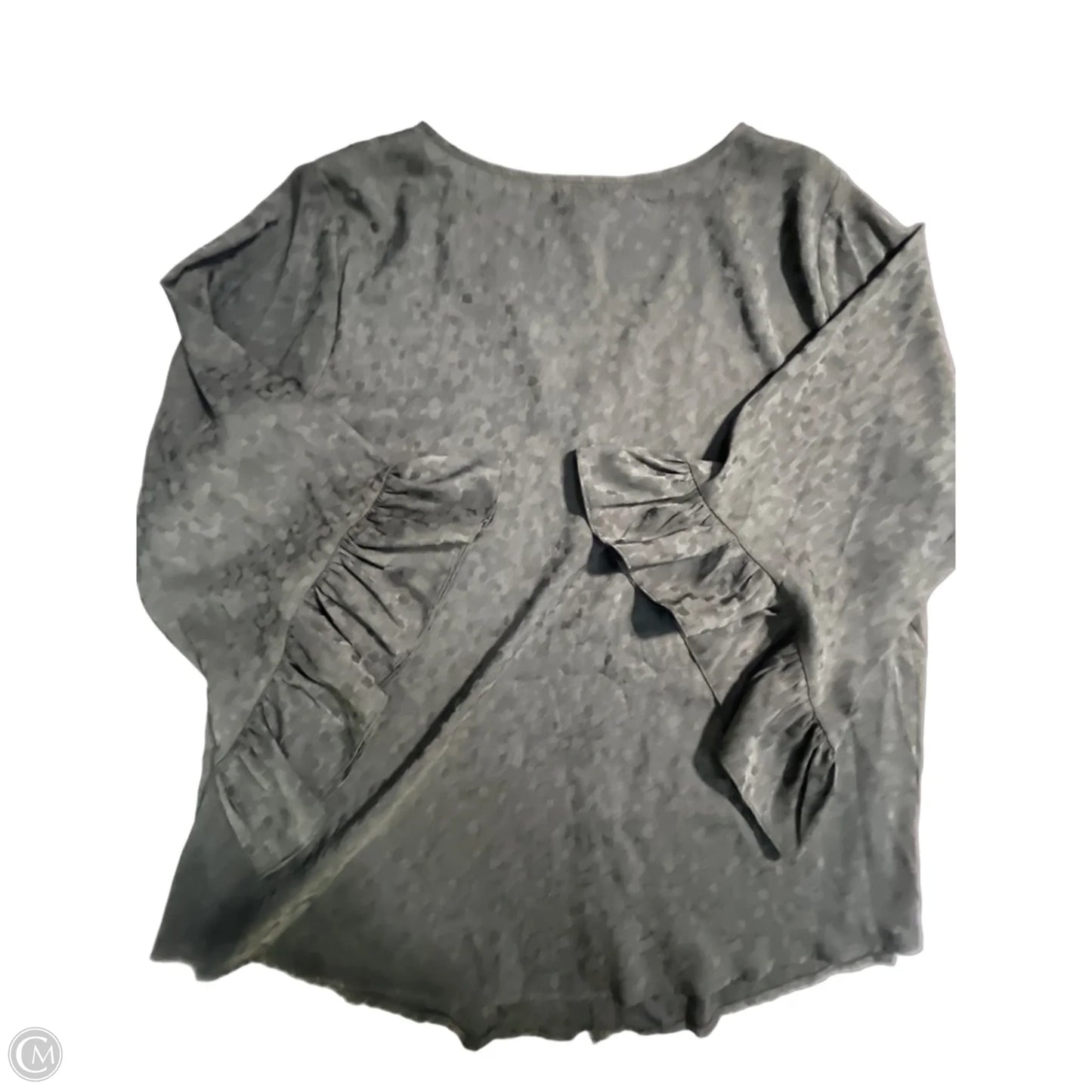 Top Long Sleeve By In Studio In Black, Size: 2x